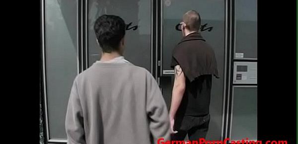  Roleplay Gangbang with a German MILF - GermanPornCasting.com